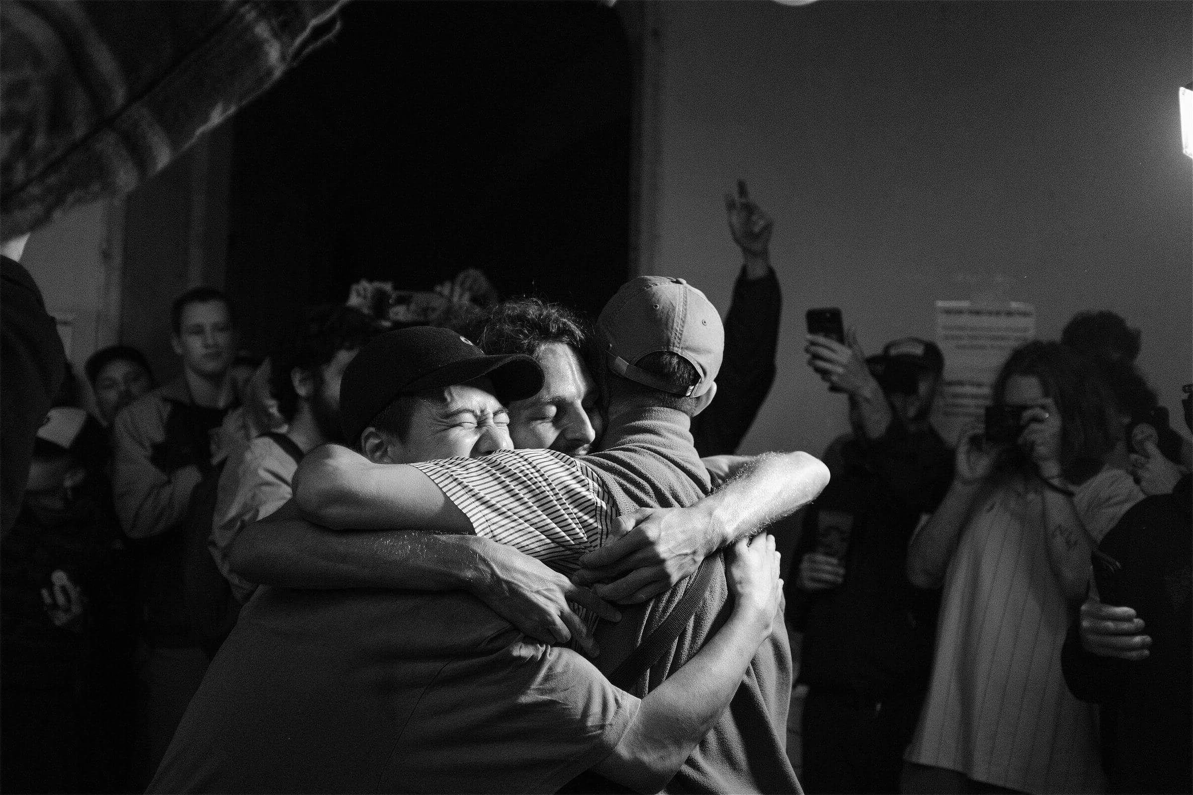 Accolade de skateurs lors du Connect Festival 2025 à Bordeaux